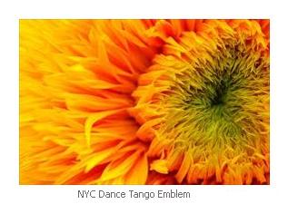 NYC Dance Tango Emblem Sun flower